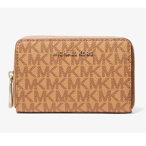 MICHAEL KORS LATHER WALLET - Picture 1 of 11